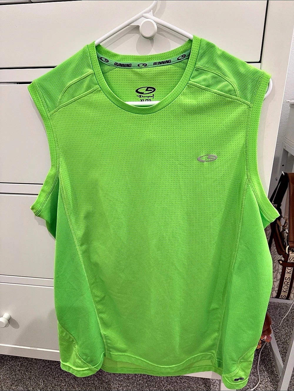Champion Men's Athletic Tank Top in Green Size XL Like New